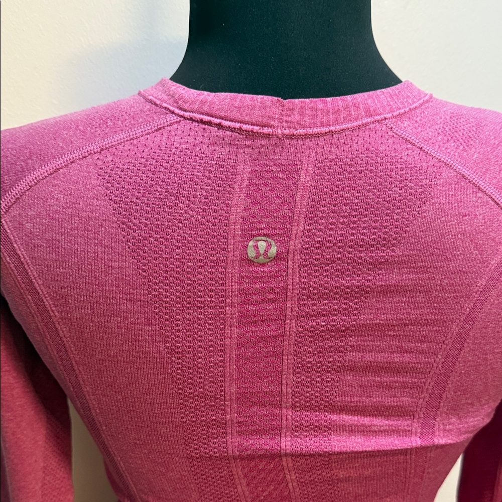 lululemon athletica Fuchsia Long Sleeve Tee - Picture 5 of 8